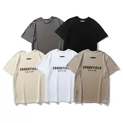 Cross-border foreign trade American-style short sleeve women's loose slimming all-match FOG High Street couple T-shirt New