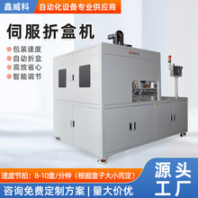 伺服折盒机飞机盒折盒机瓦楞纸盒PLC控制全自动成型机折盒设备