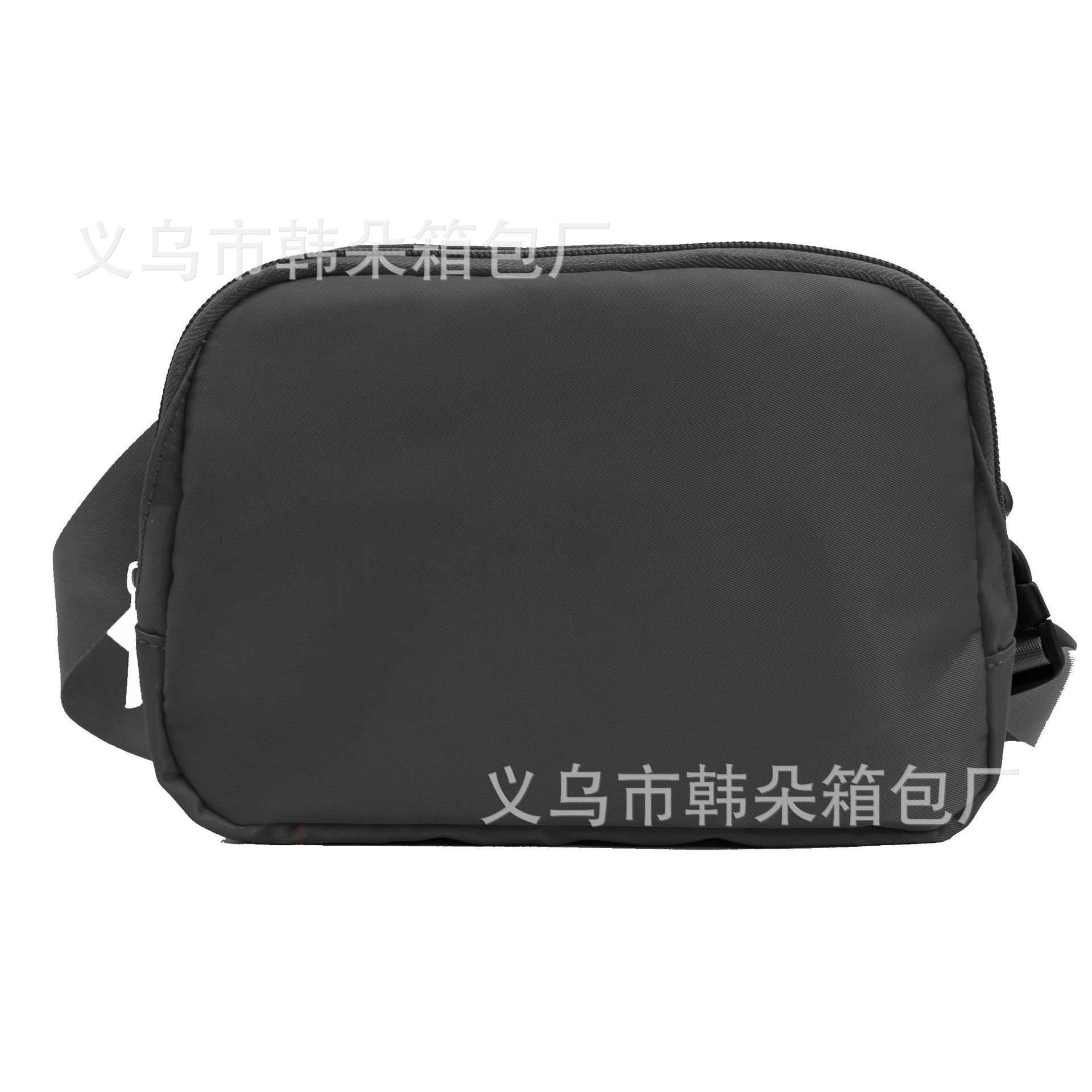 Riñonera de nylon, lulu, el mismo estilo, estilo ins, ocio, deportes al aire libre, bolsa de pecho para correr, bolsa de mensajero, logotipo personalizado