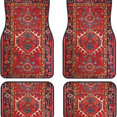 Avtomobil döşəmə paspasları, Non-Slip and Stain-Resistant, Universal Car - new-car-floor-mats-60-3344cm-pack-of-two