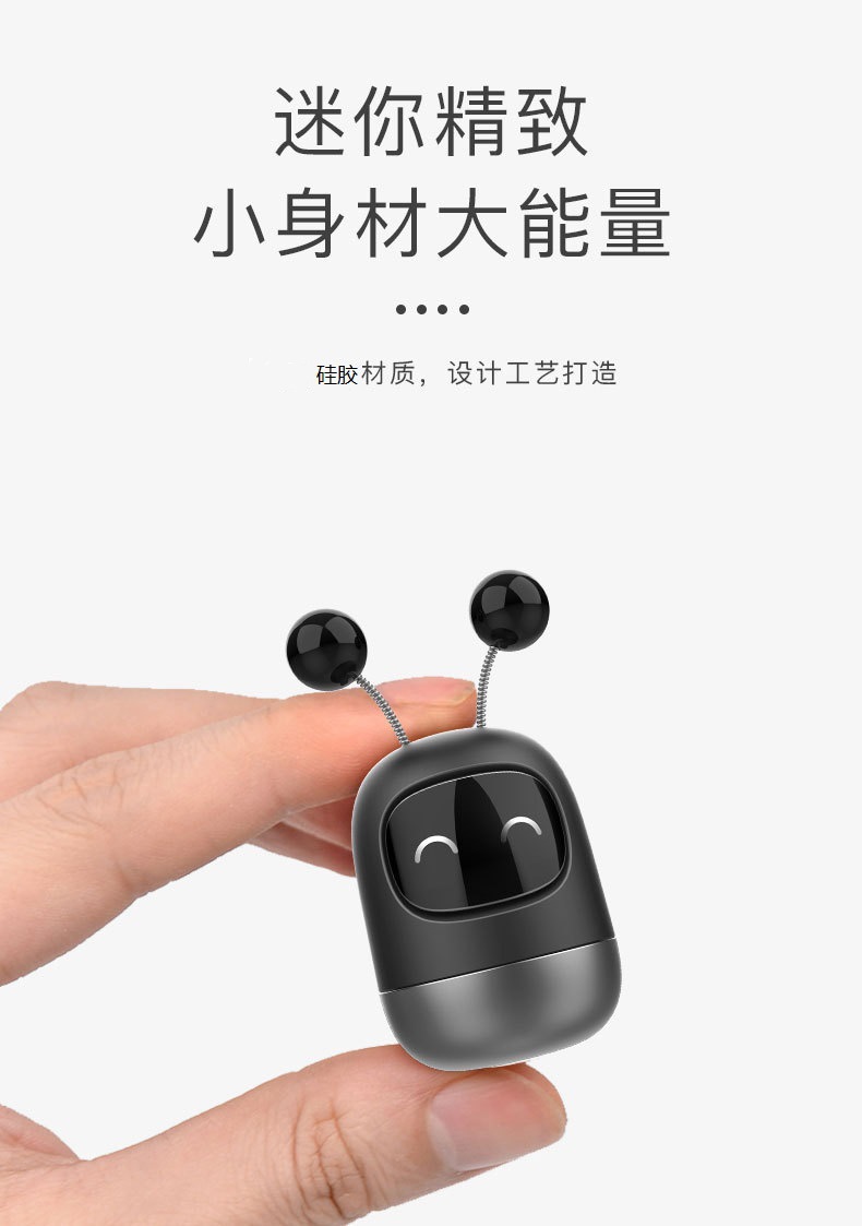Car Robot Aromatherapy Car Air Outlet Fragrance Car Dashboard Cartoon Solid Perfume Office Ornaments