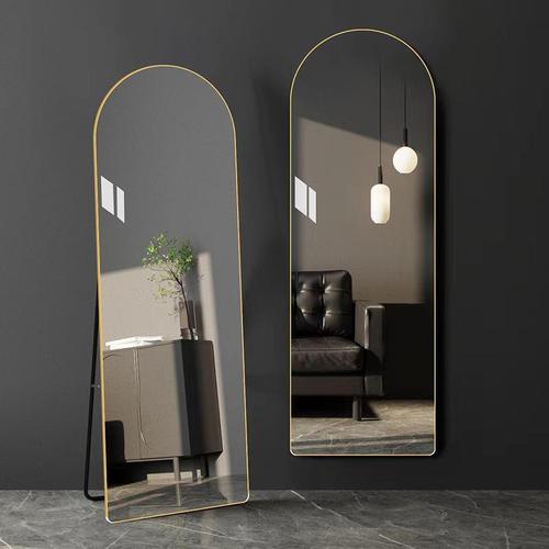 Full body mirror home clothing store dressing mirror cloakroom bathroom mirror wall hanging girls bedroom fitting mirror wholesale