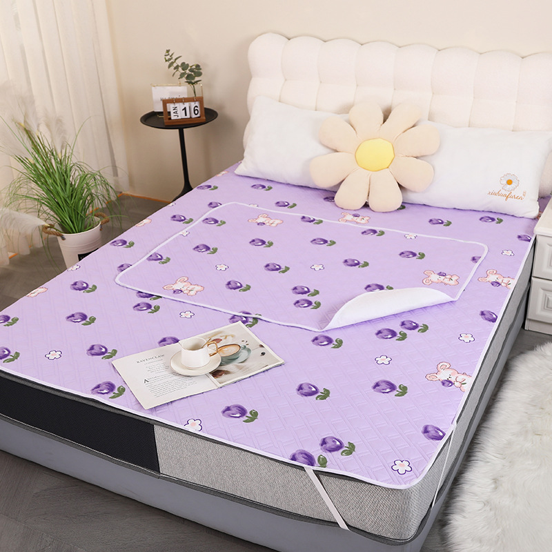 Gran por mayor almohadilla de orina para bebés cama impermeable lavable almohadilla de orina confortable permeable a la tía colchón de fuga lateral