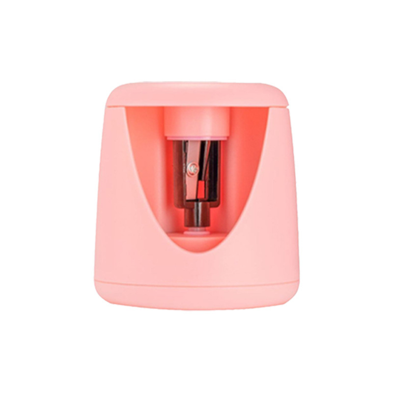 Suministro directo de fábrica Sacapuntas de lápiz automático Sacapuntas de lápiz eléctrico papelería carga sacapuntas regalo de los niños al por mayor