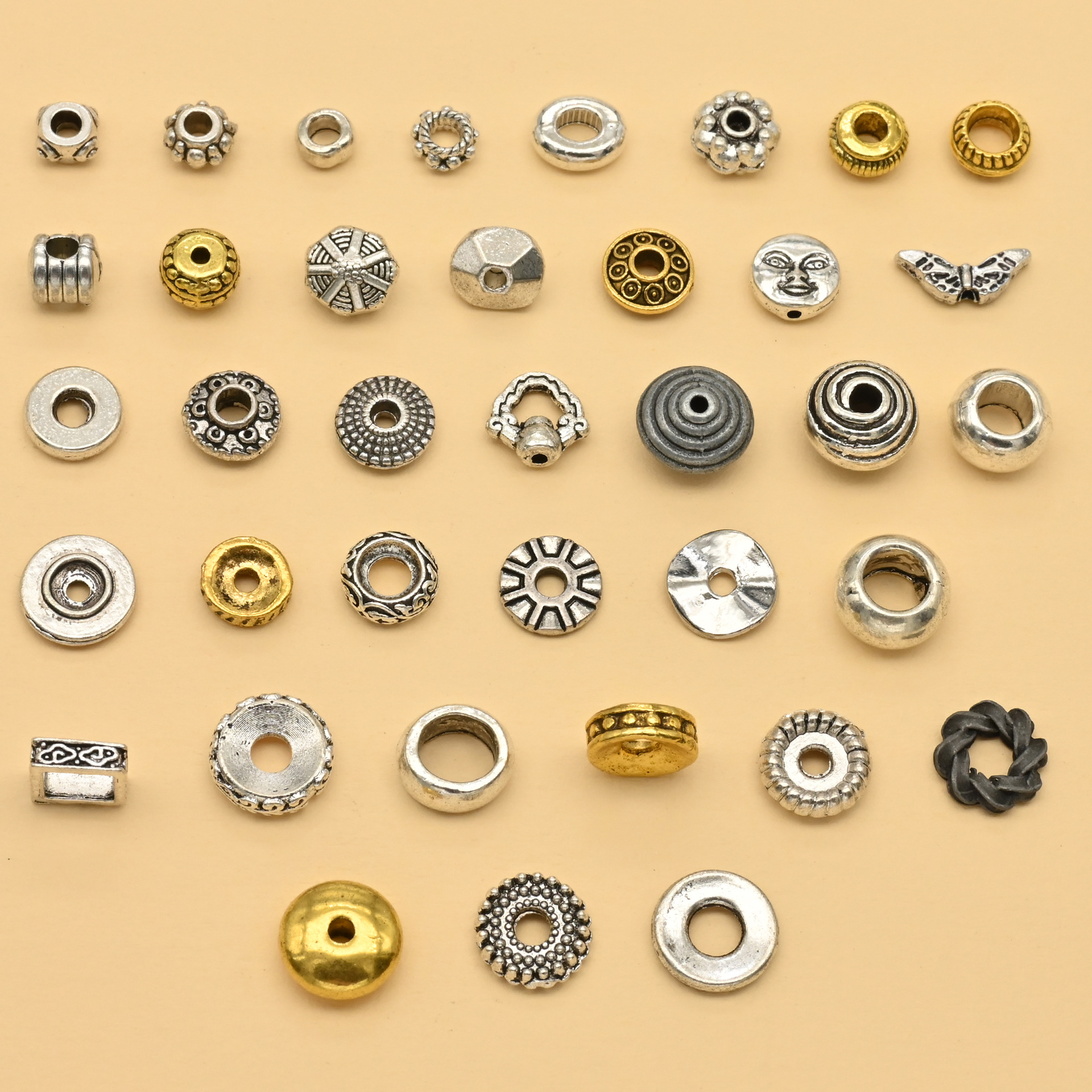 Golden beads