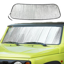 汽车遮阳罩挡风玻璃适用铃木JimnyJB64JB74W反射可折叠车载遮阳挡