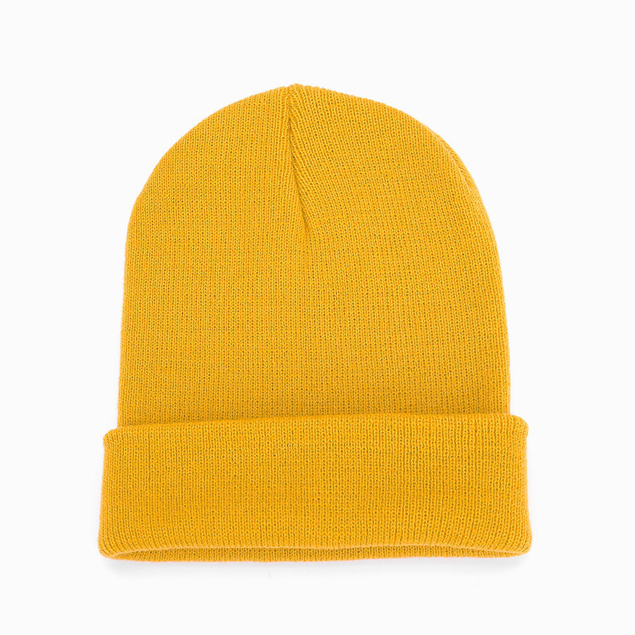 Unisex Fashion soft beanie ski hat candy color light plate thick melon skin hat double knit hat_voghion.com