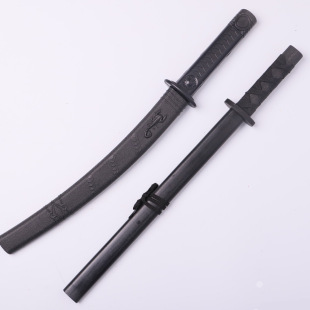Cos Anime Sword Props Wooden Knife Plastic Knife Children's Toy Uncut Ninja Sword