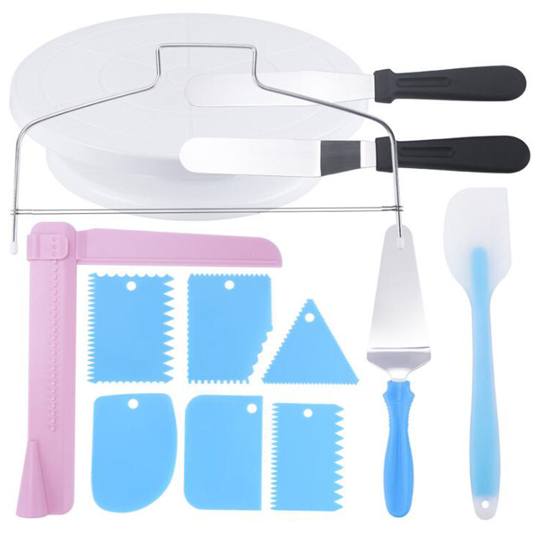 Baking tool set Cake decorative scraper scratching blade flatter…