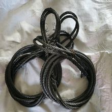 /mmmmmmmm插编钢丝绳吊索具编头双扣起重吊装油丝绳子