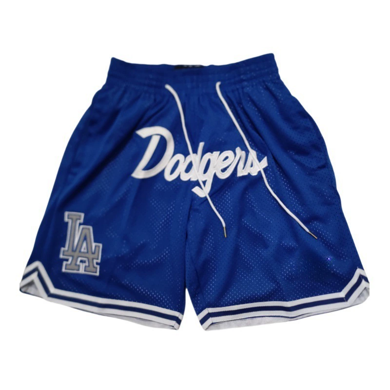 Шорты (JD) в стиле MLB/NFL, с вышитыми логотипами, лёгкие и дышащие, S–XXL