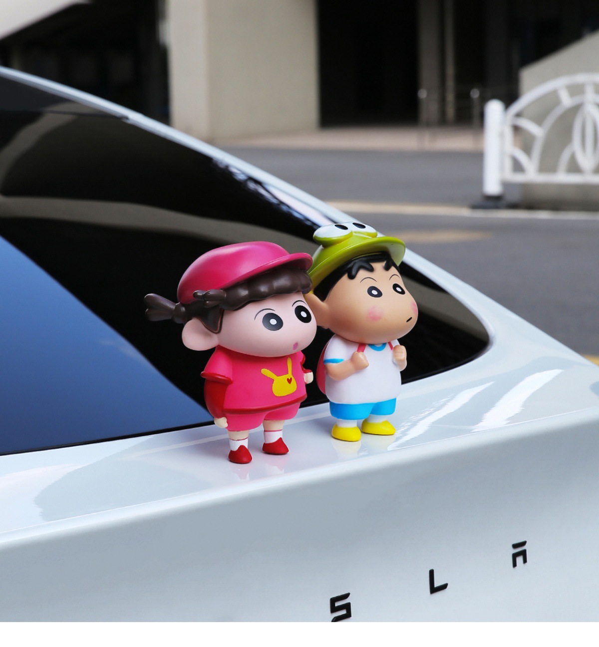 Cute Cartoon Fat Tiger Car Tail Pendant Doll Couple Roof Decoration Trunk Doll Car Ornaments
