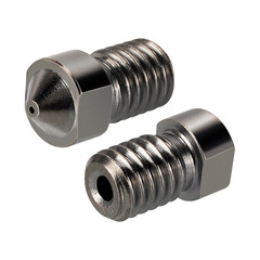 3D printer accessories E3D nozzle hardened steel mold steel super hard nozzle nozzle wear-resistant and corrosion-resistant nozzle