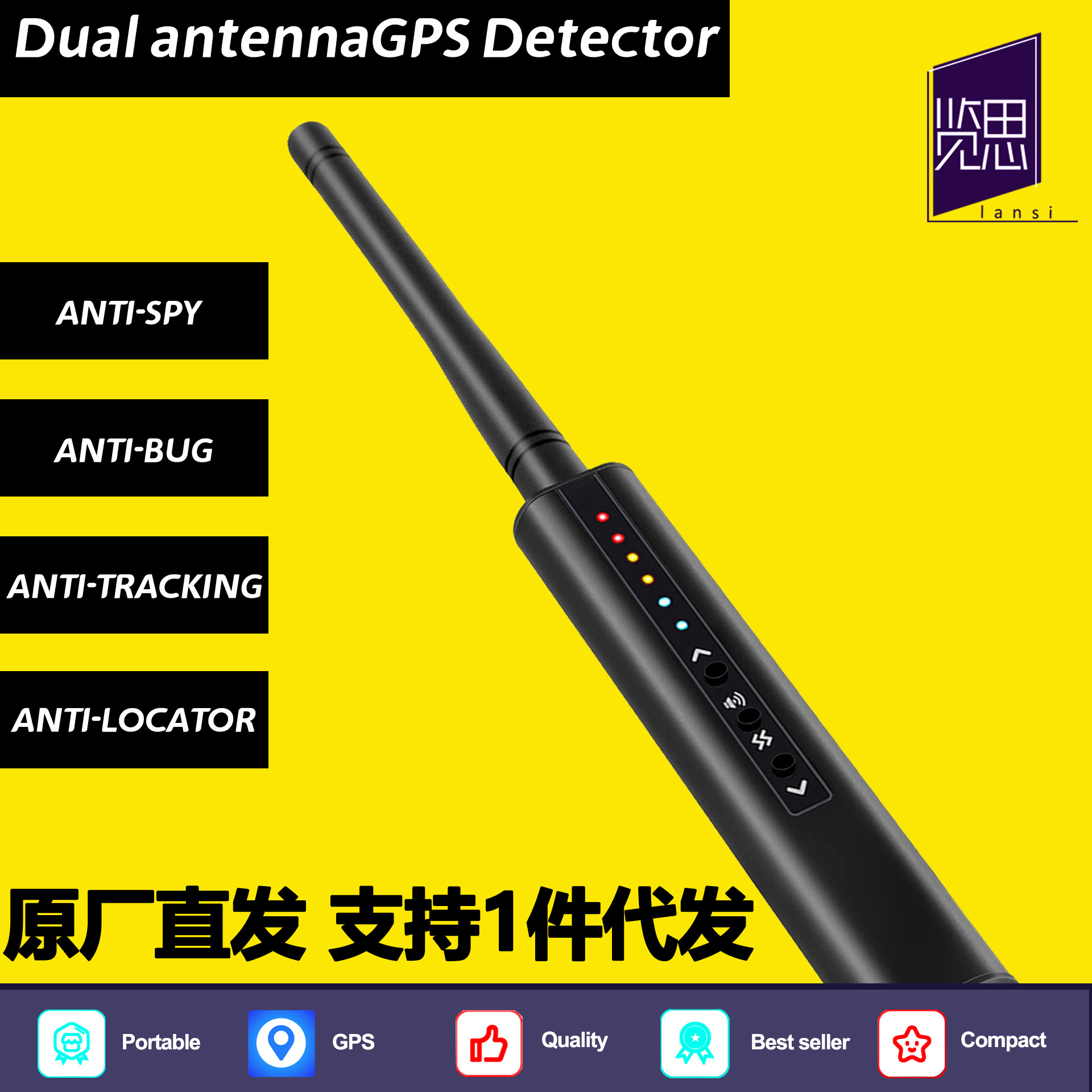 Hidden Camera Detector Anti Spy Audio Bug Scanner WiFi Find