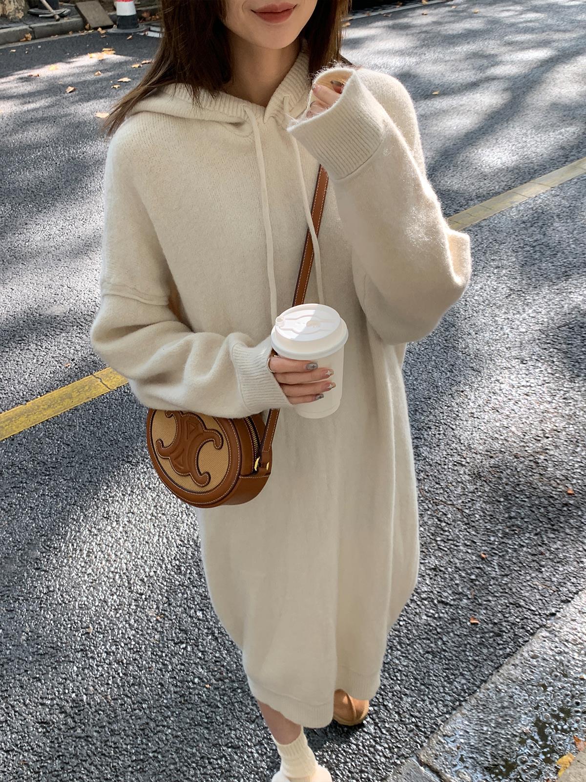 Winter woolen dress