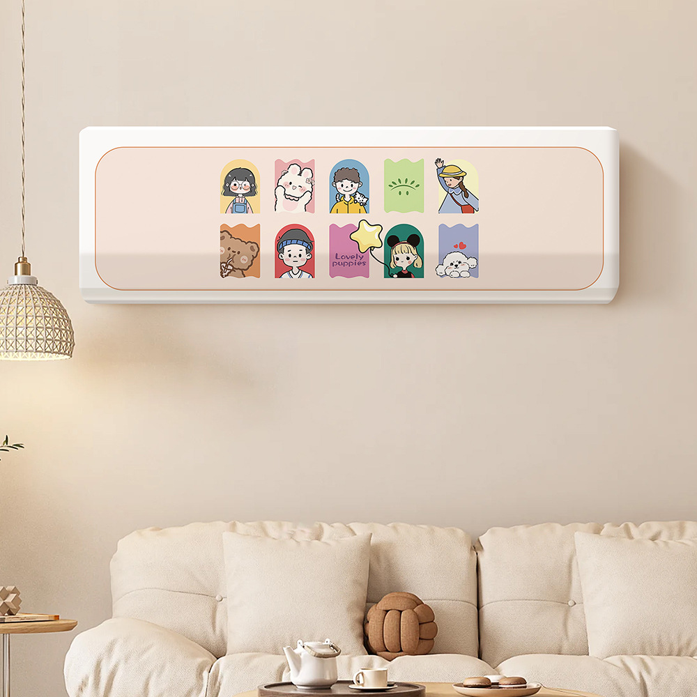 Aire acondicionado cubierta a prueba de polvo colgante general tipo de pared aplicable a la belleza de la cubierta de todo incluido Heigree Xiaomi 2024 nuevo