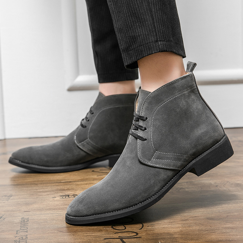 Herr derby skor i brittisk retro stil i läder_voghion.com