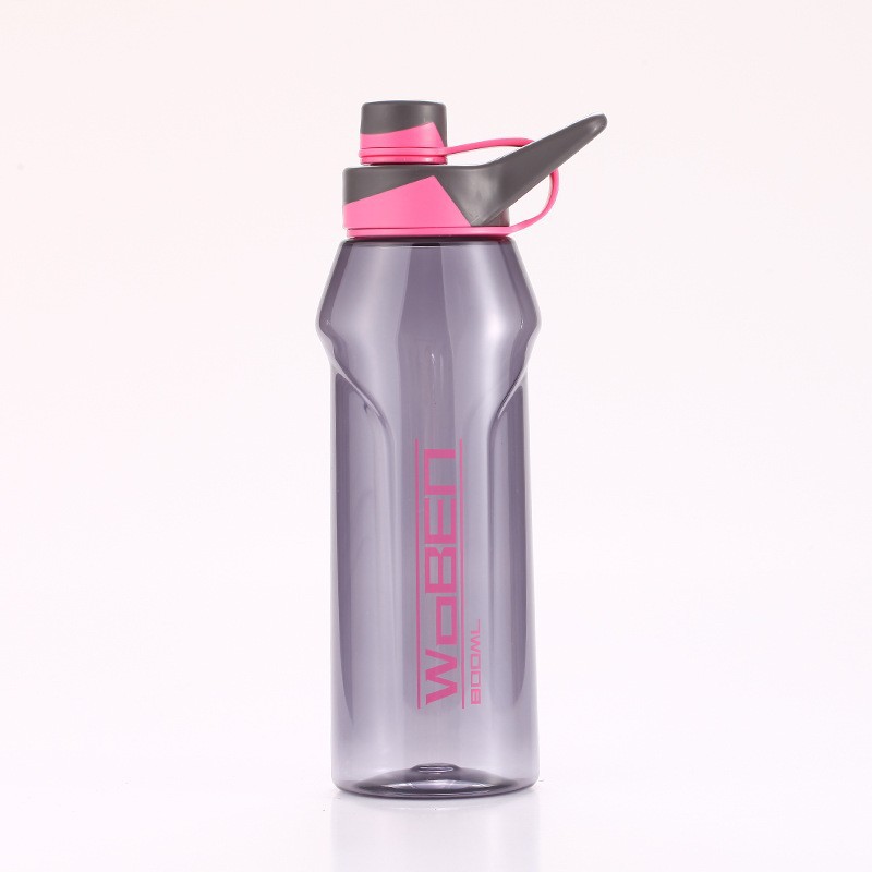 Botella de agua deportiva de verano para estudiantes, de Tritan (grado alimenticio), gran capacidad, personalizable, venta al por mayor.