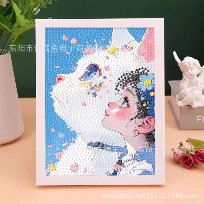 ZF017 [페인팅 하트 15x20cm]