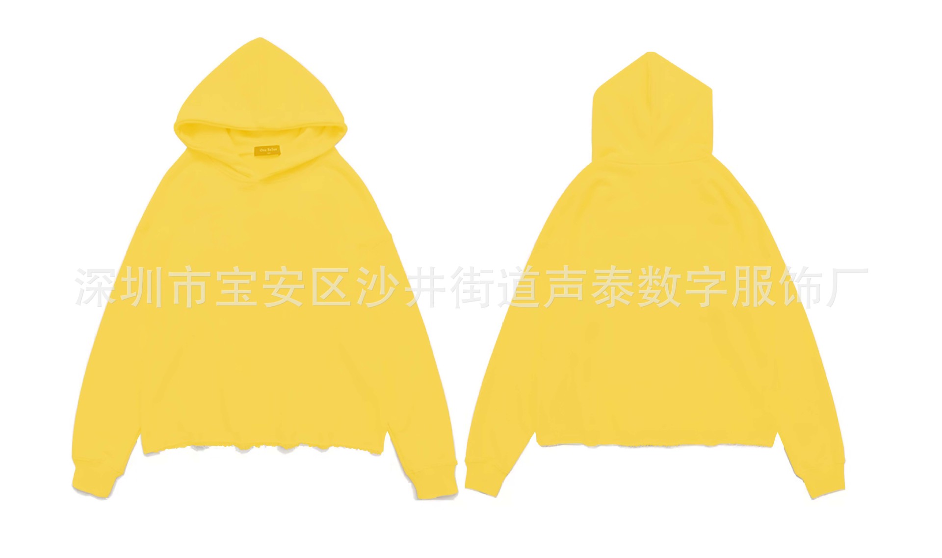 Sudadera con capucha para hombre de algodón puro de alta densidad, diseño personalizado con tu propia imagen, sudadera casual estilo BF de marca europea y americana sin dobladillo.