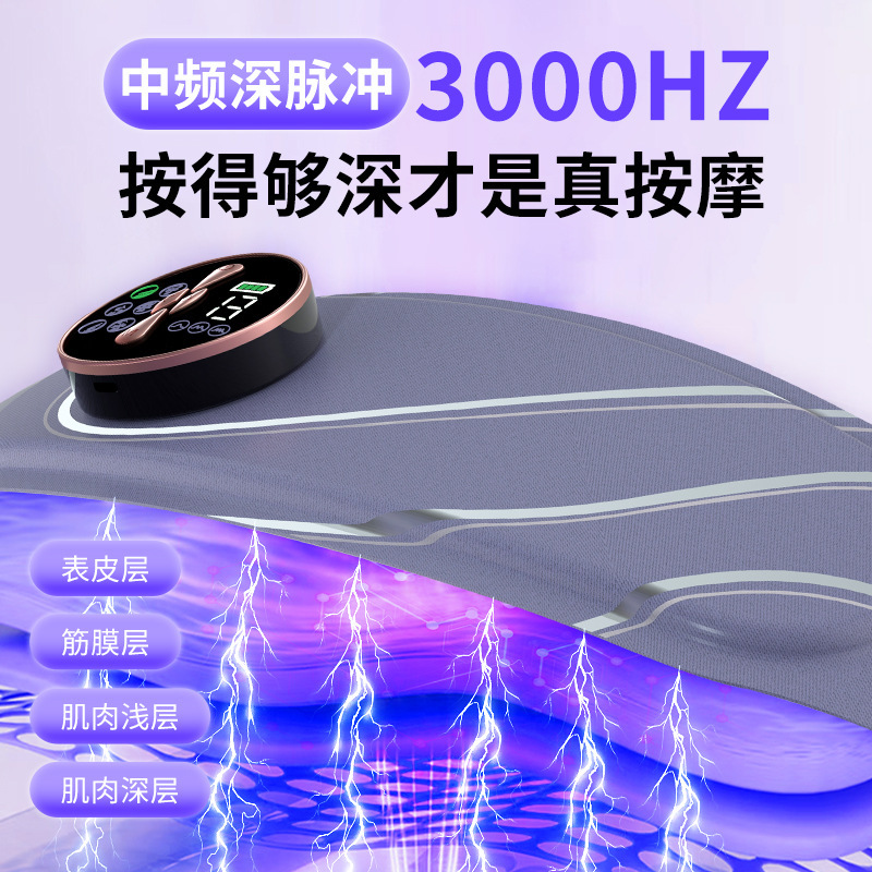 EMS ウエストマッサージャー腹部脂肪燃焼フィットネス器具怠惰な脂肪除去マシン痩身お腹パルス発汗マッサージベルト|undefined