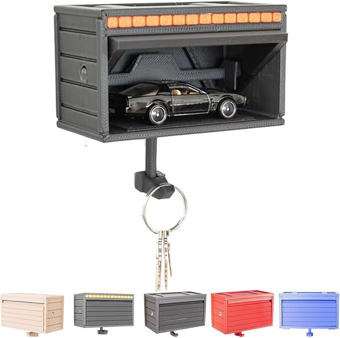 Car Garage Key Holder with Opening Door带开门功能车库钥匙扣|undefined