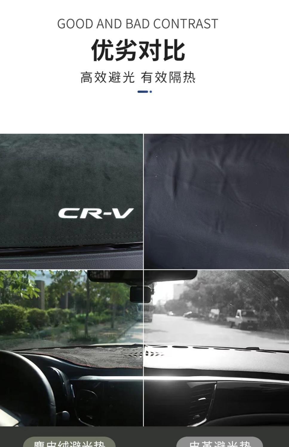 Upgraded and Thickened Sunshade Mat for Honda Crv Models 07-23, Dashboard Heat Insulation Mat, Hot-Selling Item