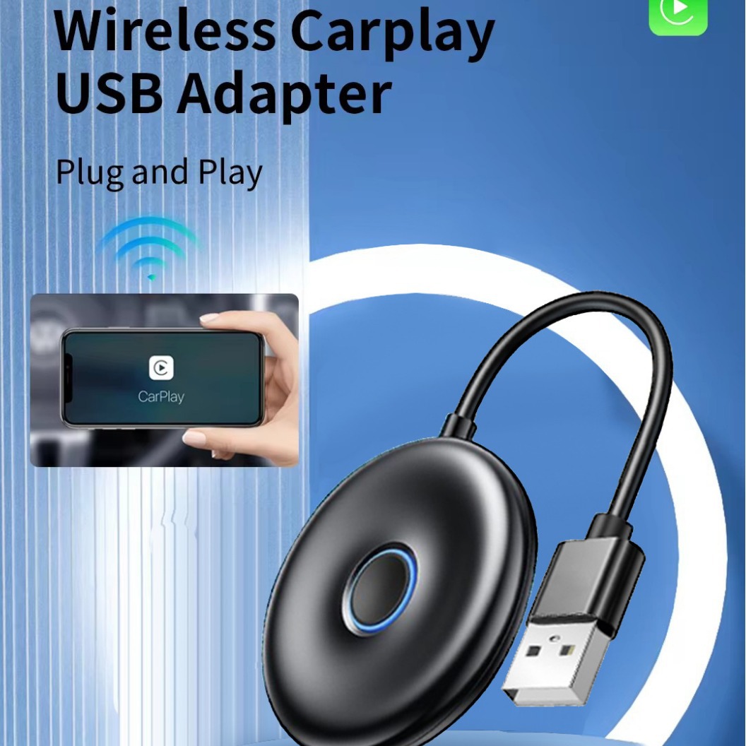 Apple Mobile Phone Carplay Wired to Wireless Carplay Car Navigation