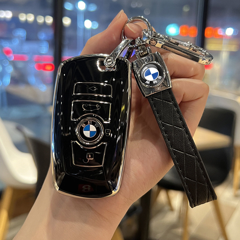 Suitable for Bmw Car Key Cover 3 Series 6 Series 4 Series Shell Bag 2 Series 3 Series Gt Buckle 5 Series 1 Series X4 Male 7 Series X3 Female M3 Chain