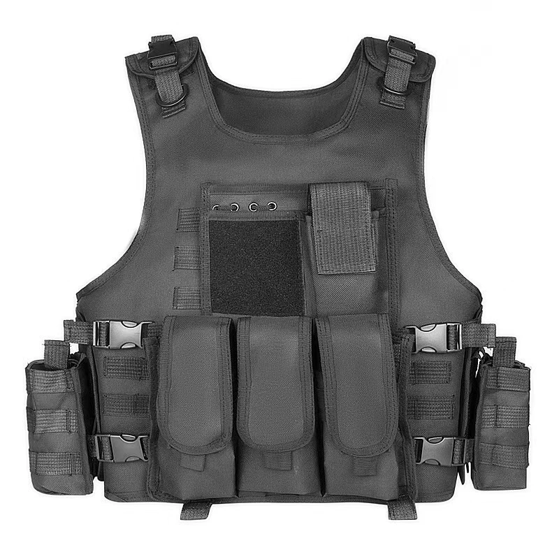 Adult amphibious quick disassembly lightweight multi-functional tactical vest vest anti-spin insertion board body armor CS outdoor factory