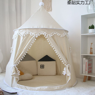 Large Space Children's Tent Portable Indoor Boy and Girl Playhouse Castle Small House