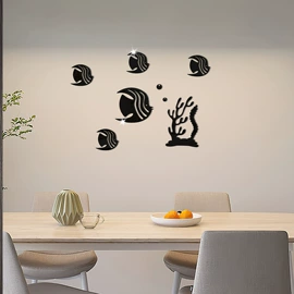 墙贴;场地布置道具;木质工艺品