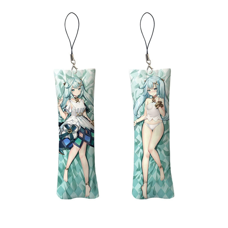 [小抱枕钥匙扣迷你挂件Mini Dakimakura魈钟离八重子书包挂件] → мини-подушка брелок ключей маленький подвесной брелок рюкзачок