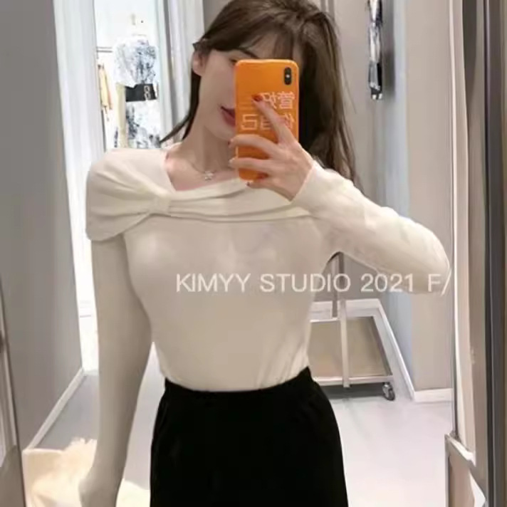 Elegant Online Quality Small Dress High Density Black Wool Pullover Knitted Sweater Women's Small