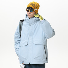 90白鸭绒冬季羽绒服男款户外休闲加厚连帽百搭男女同款保暖外套潮