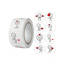 D 80540 Cartoon Journal Seal Sticker ��ͨ���ʷ�����羳