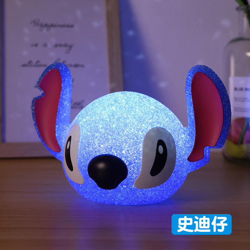 跨境桌面摆件小夜灯发光卡通可爱创意小台灯摆件立体公仔阅读灯|undefined