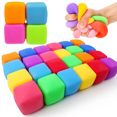 クロスボーダーstress cubeブロック小麦粉ボール解凍玩具TPRスローバック