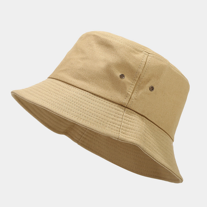 Unisex Classic Style Streetwear Solid Color Wide Eaves Bucket Hat display picture 5