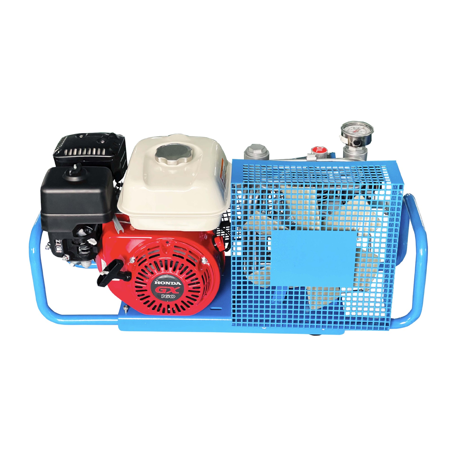 Bomba de llenado de aire respiratorio italiana, alta presión estable, bomba de llenado para aplicaciones de inmersión y lucha contra incendios