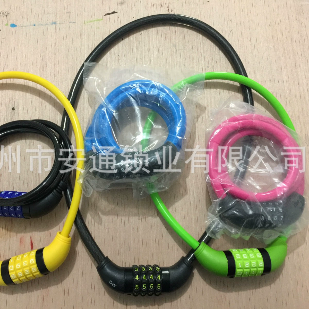 [Factory Outlet] Внешняя торговля хвост складе Код велосипед замок кольцо замок противоугонной замок горный велосипед замок