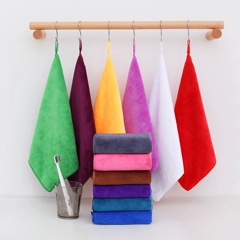 Towel rag, water-absorbent and thickened, special fine fiber dishwashing cloth for cleaning, lint-free, housekeeping, household cleaning, glass cleaning