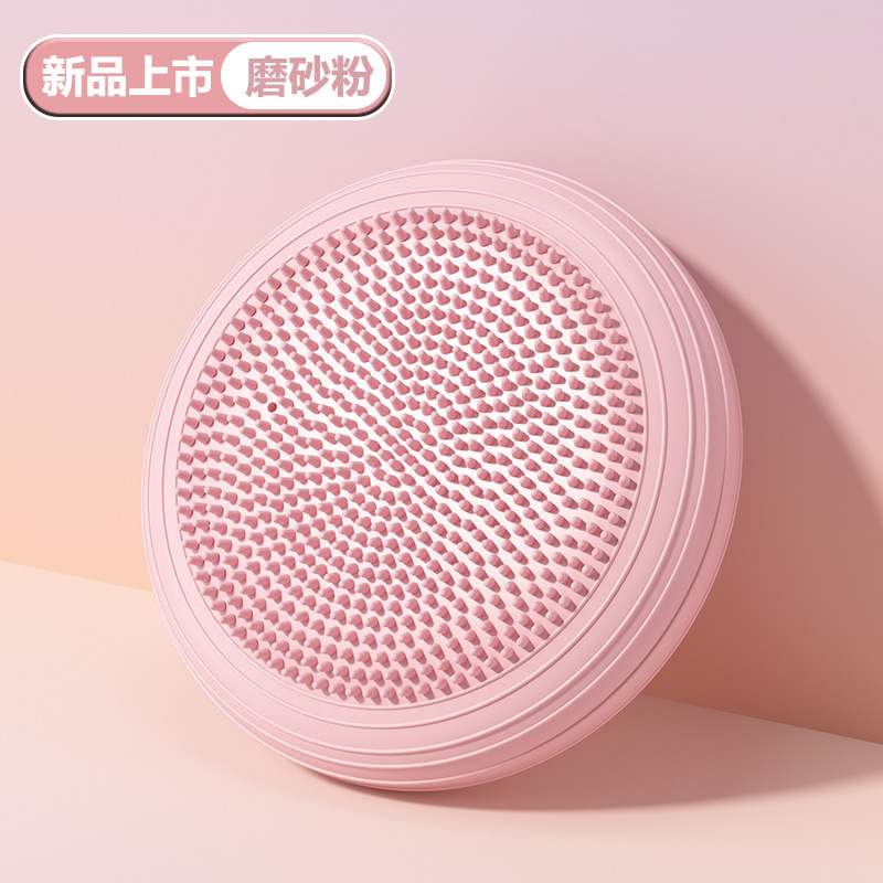 Almohadilla de equilibrio antideslizante Material de pvc almacenamiento portátil engrosado, antideslizante y resistente al desgaste para aliviar la presión Almohadilla de entrenamiento de yoga