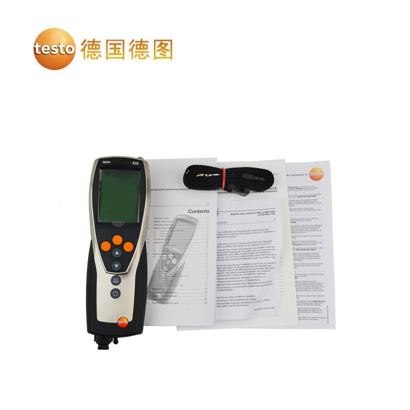 ��ͼ testo635-1������ʪ�ȼ���ʪ�Ȳ����Ǹ߾�����ʪ�ȼ�