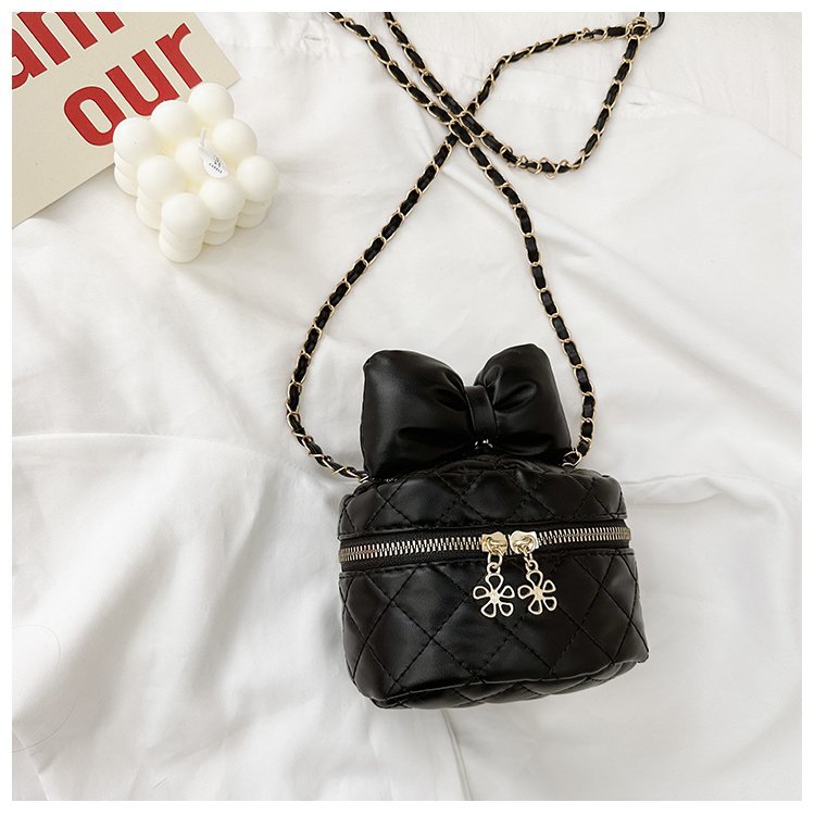 2024 arco bordado bolso mujer sensación padre-hijo hombro mochila de moda mini bolso de cadena universal