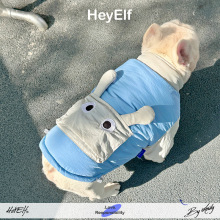 HeyElf狗狗棉服法斗巴哥棉衣雪纳瑞冬装西高地比熊棉袄宠物保暖厚