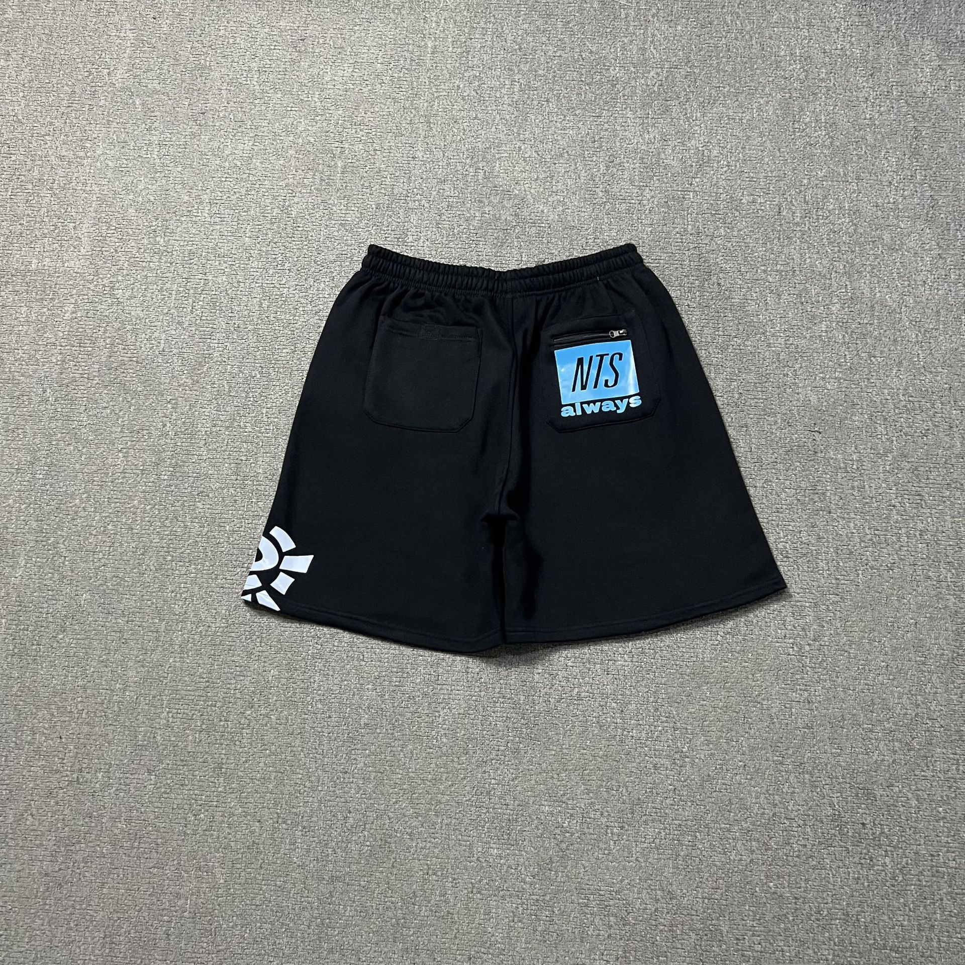 ADWYSD NTS Sweat Shorts Sun Logo Black
