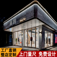 服装店展示柜定制女装店货架服装陈列架上墙中岛展示架男装