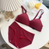 Cotton underwear, wireless bra for elementary school students, bra top, thin supporting push up bra, Korean style