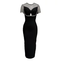 Амазонка внешняя торговля бинты платье вечерняя одежда bandage dresses Парижская ночная мода высокая мода